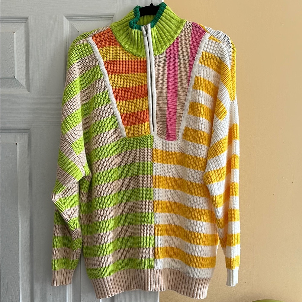 STAUD Striped Women's Sweater
